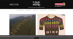Desktop Screenshot of eltiodelmazo.com