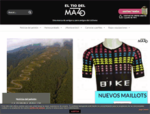 Tablet Screenshot of eltiodelmazo.com